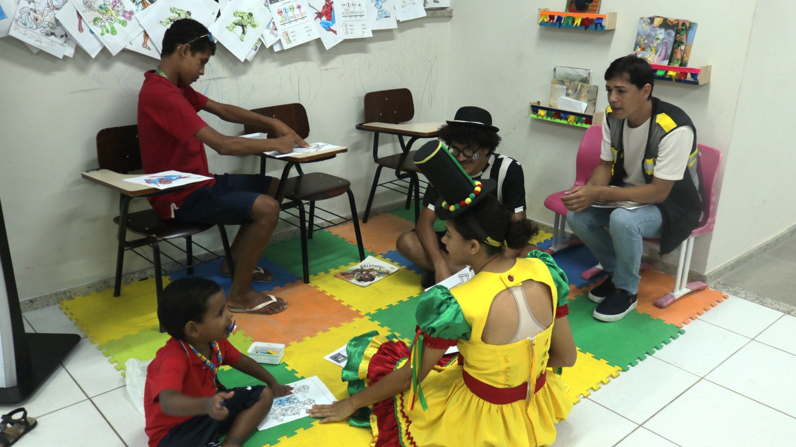SMTT leva diversão e acolhimento a crianças autistas durante solicitação do Passe Livre - SMTT Aracaju